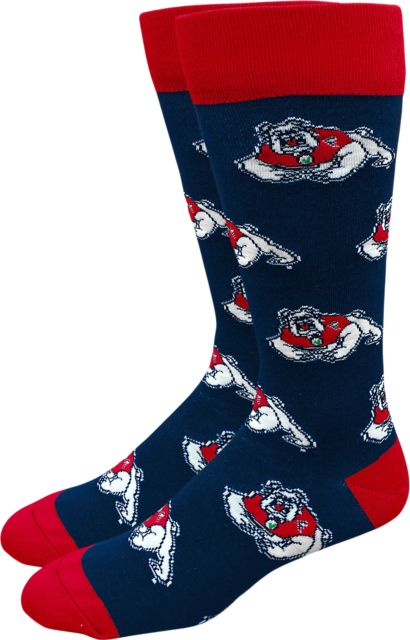 Fresno State Bulldogs Dress Socks