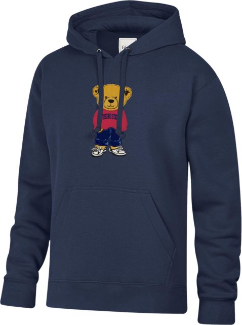 Fresno State Teddy Big Cotton Hooded Sweatshirt
