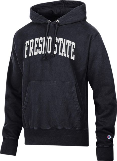 Fresno State Reverse Weave Hooded Sweatshirt