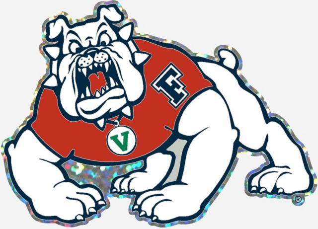 Fresno State Bulldogs Hologram Decal