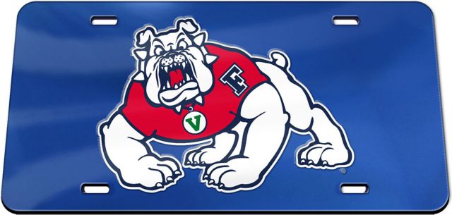 Fresno State Bulldogs License Plate