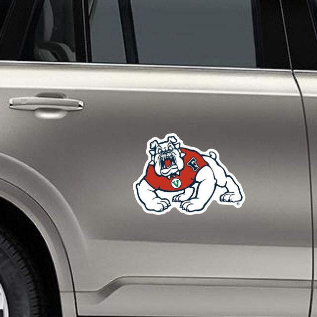Fresno State 12x12 Bulldogs Magnet