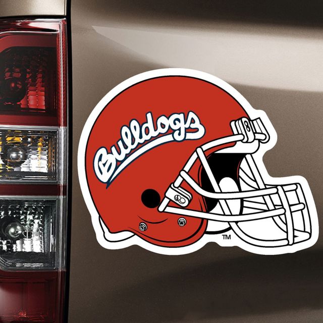 Fresno State Bulldogs Football Helmet 4'' x 4'' Magnet