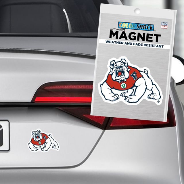 Fresno State Bulldogs 4'' x 4'' Magnet