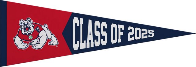 Fresno State Bulldogs 5x15 Pennant