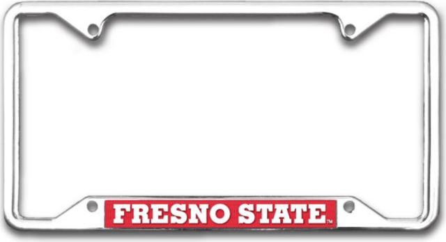 Fresno State Simplicity License Plate Frame