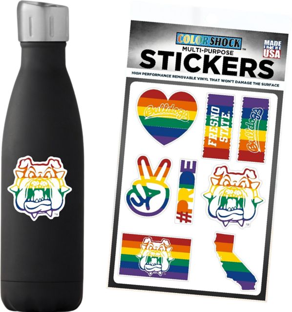 Fresno State Pride 7.5'' x 7.5'' Sticker Sheet