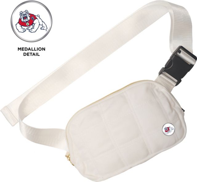 Fresno State Bulldogs Quilted Belt Bag