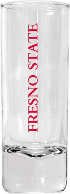 California State University Fresno 2.5 oz. Collector's Glass
