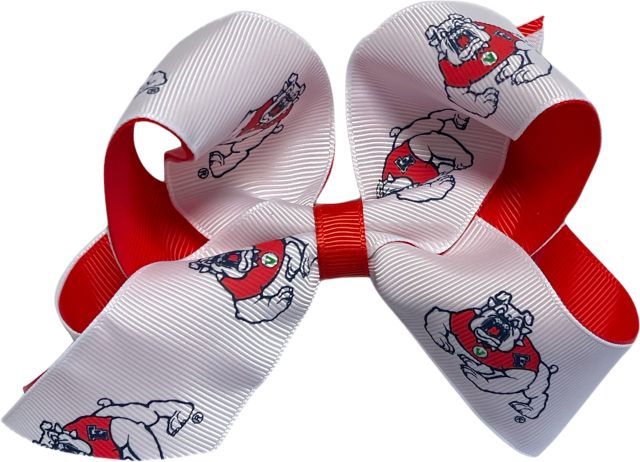 Fresno State Child 2-Toned Hairbow