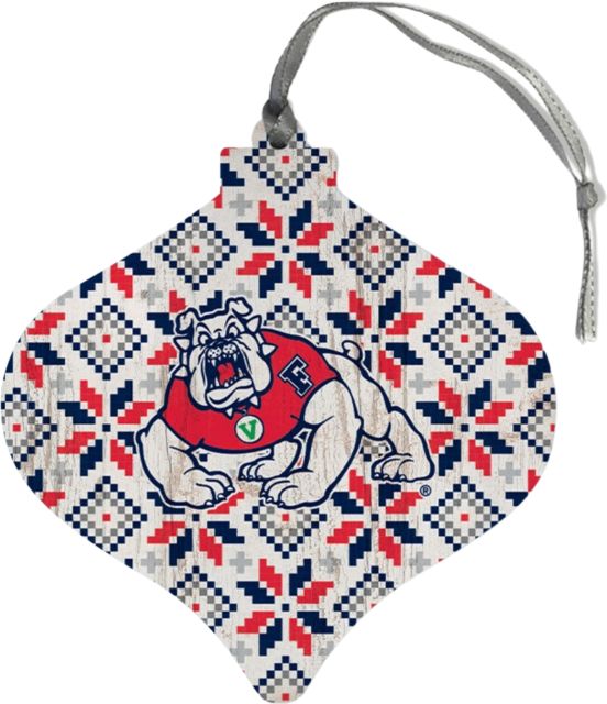 Fresno State Sweater Bulb Ornament