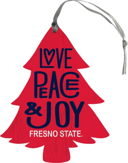 Fresno State Tree Ornament