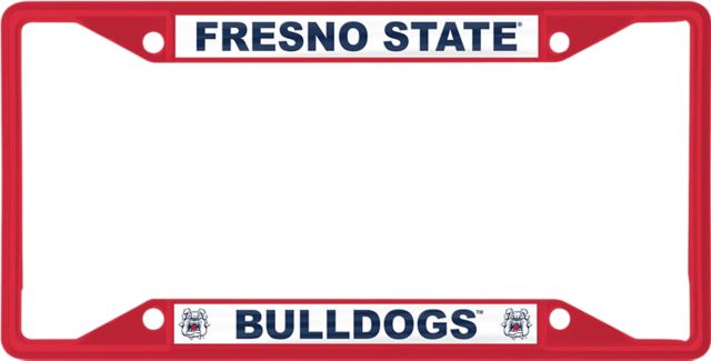 Fresno State Bulldogs License Plate Frame