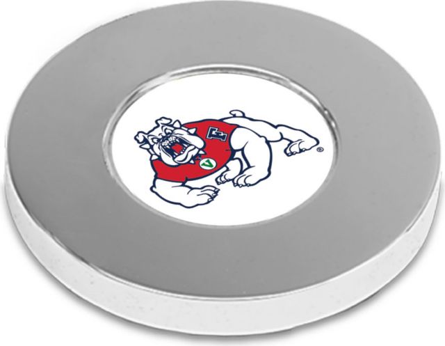 CSI Silver Paperwitheight (Gift Boxed) With Colored Medallion - ONLINE ONLY