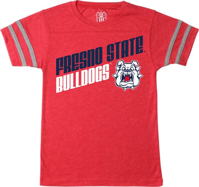 Fresno State Youth Boy's Bulldogs Backfield Short Sleeve T-Shirt