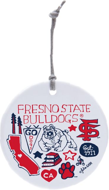 Fresno State Ornament