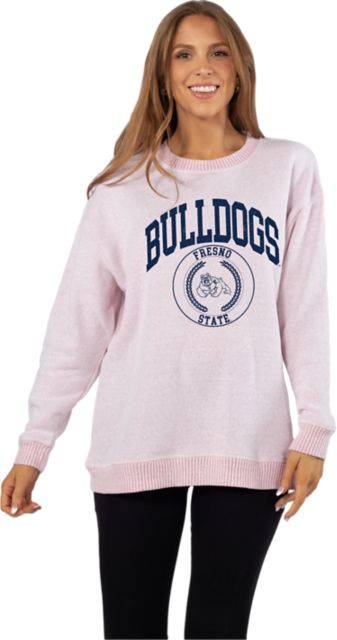 Fresno State Bulldogs Women's Warmup Crewneck Sweatshirt