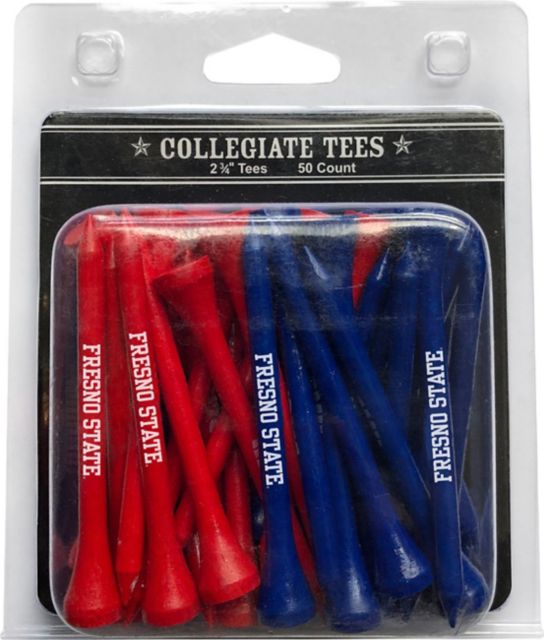 California State University Fresno Golf Tees 50-Count