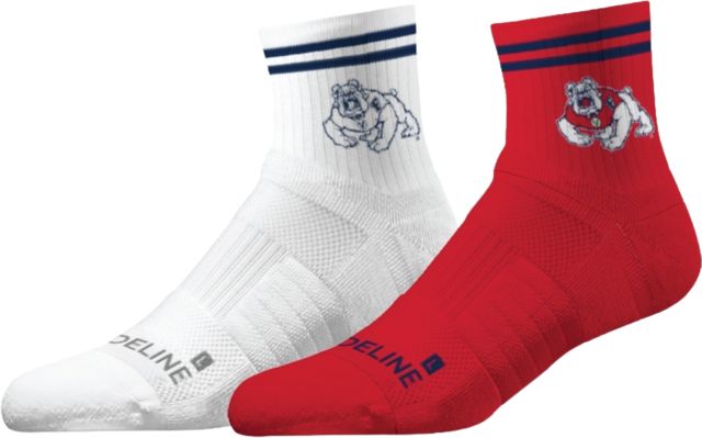 Fresno State Half Calf Socks - 2 Pack