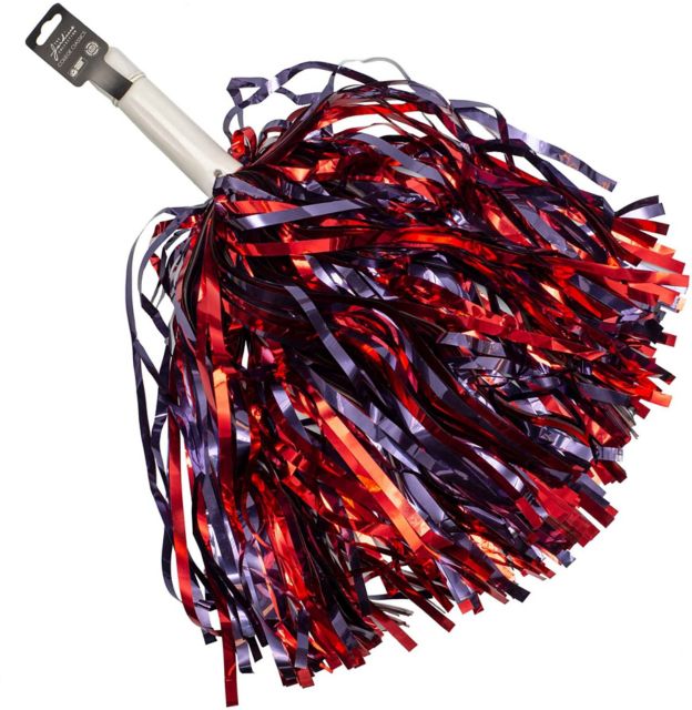 Fresno State Short Stick Shimmer Pom