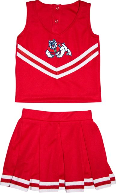 Fresno State Toddler's Bulldogs Cheer Set