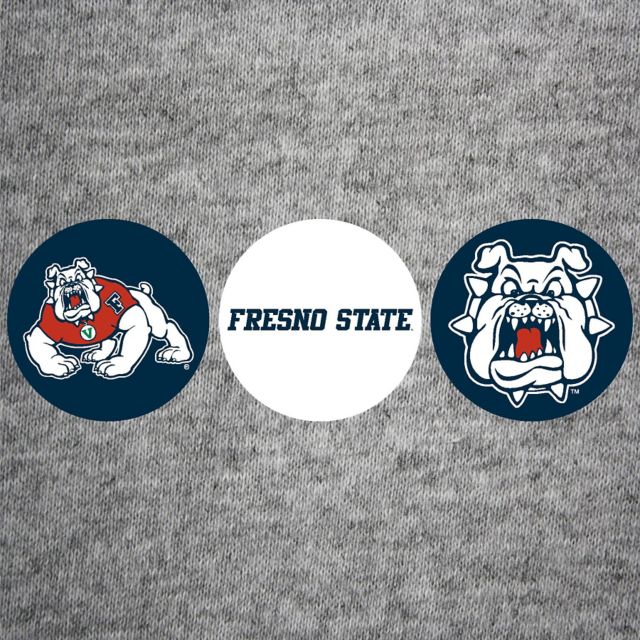California State University Fresno 3-Pack Mini Button