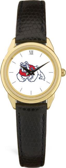 CSI Women's Black Leather Watch(Gift Boxed) With Colored Medallion - ONLINE ONLY