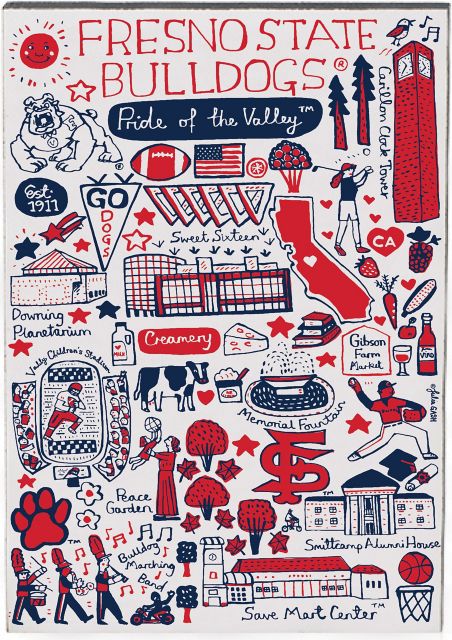 Fresno State Jumbo Magnet