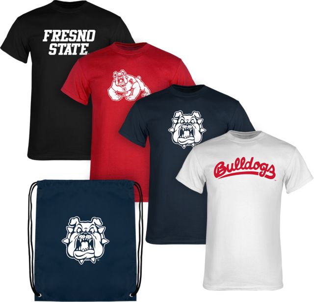 Fresno State Short Sleeve T-Shirts Color Out Pack