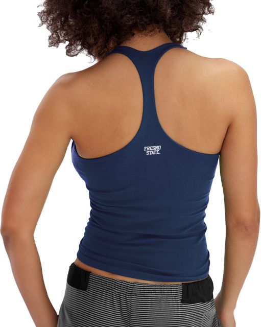 Fresno Free People Womens Clean Lines Racerback Fresno State Wordmark