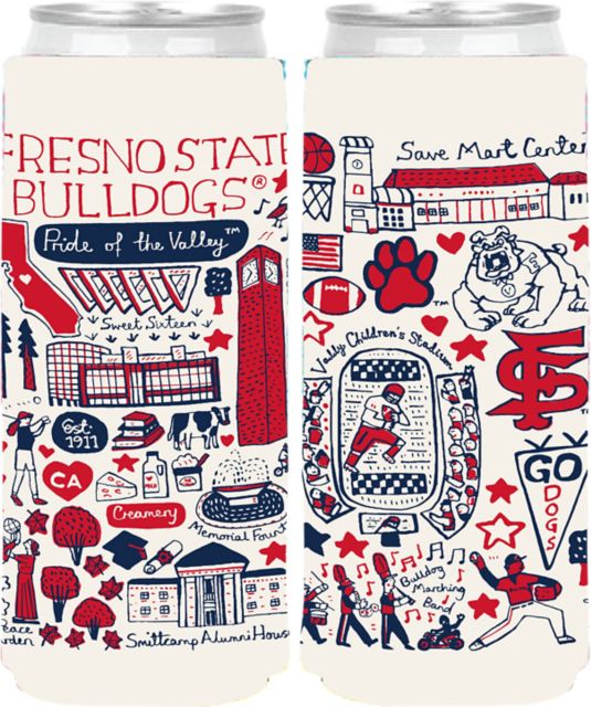Fresno State Slim Can Coozie