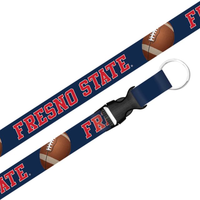 Fresno State Bulldogs Lanyard with Buckle