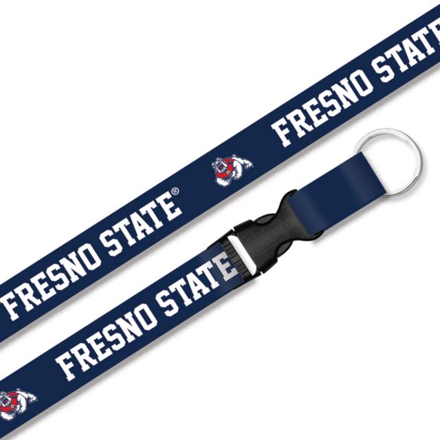 Fresno State Bulldogs Lanyard with Buckle