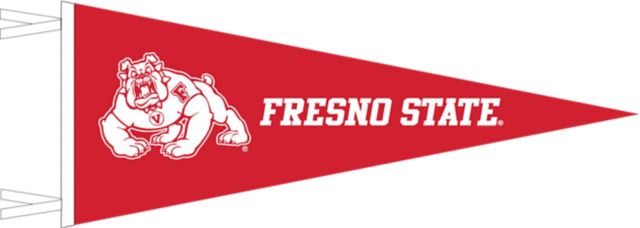 California State University Fresno 12'' x 30'' Pennant