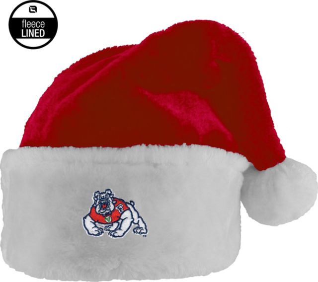 Fresno State Bulldogs Santa Hat