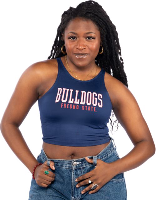 Fresno State Bulldogs Women's Crop Tank Top