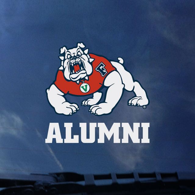 California State University Fresno Alumni Decal