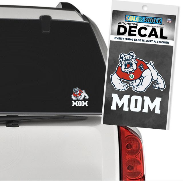 California State University Fresno Mom Decal