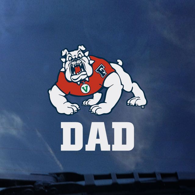 California State University Fresno Dad Decal