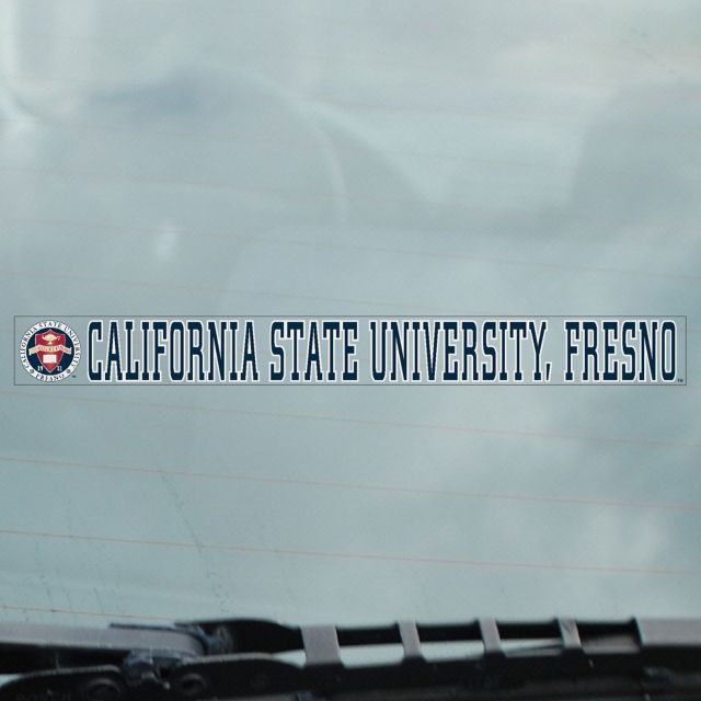 California State University Fresno Strip Decal