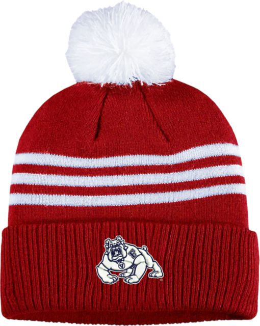 Fresno State Bulldogs Cuffed Pom Beanie