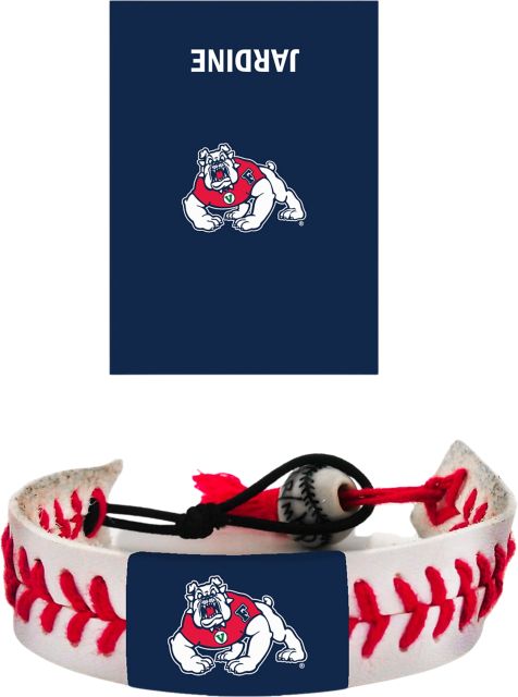 Fresno State Baseball Seam Bracelet