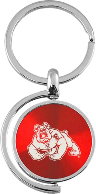 Fresno State Bulldogs Spinner Keychain
