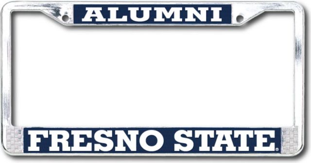 California State University Fresno Alumni License Plate Frame