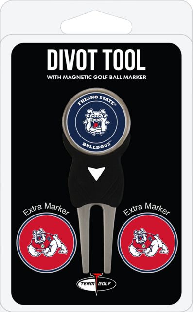 Fresno State Golf Divot Tool With Chip Marker