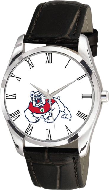 Fresno State 36mm Men's Leather Watch