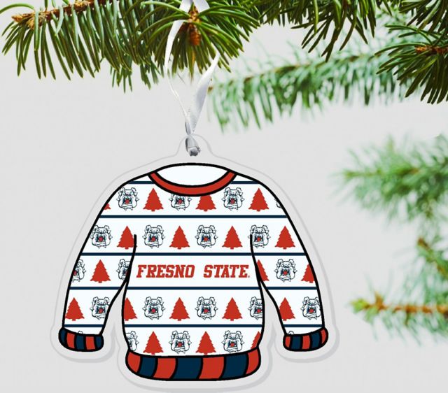 Fresno State 3'' x 4'' Ornament
