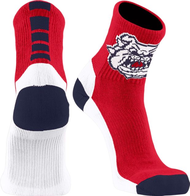 Fresno State Bulldogs Quarter Cut Socks