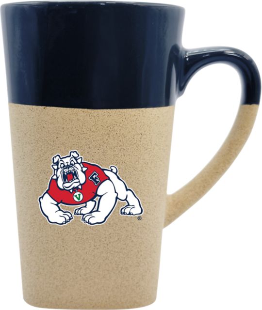 Fresno State Bulldogs 16 oz. Stone Glaze Mug