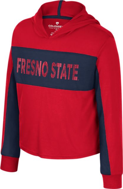 Fresno State Youth Girls Long Sleeve Hood